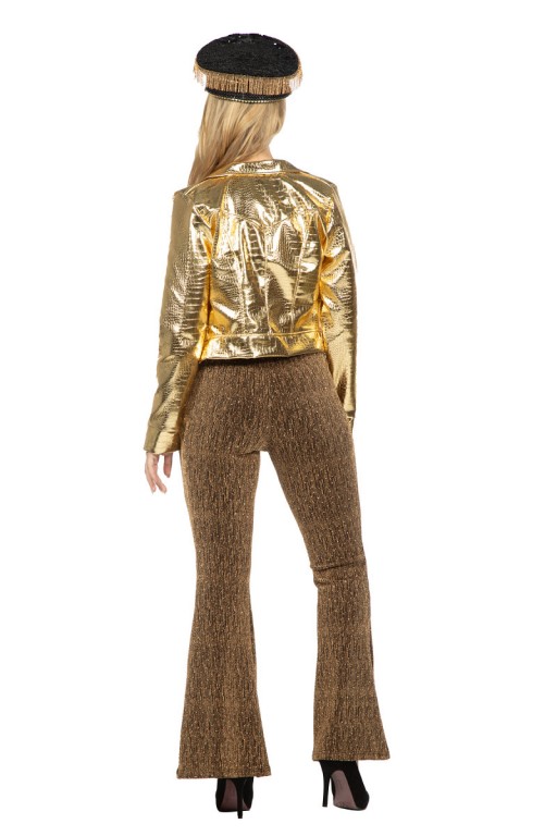 Festival croco jasje metallic