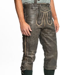 Lederhose Retro 100% leder