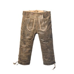 Lederhose Retro 100% leder