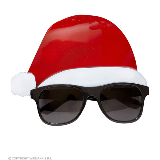 bril, kerstman