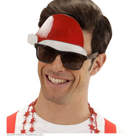 bril, kerstman