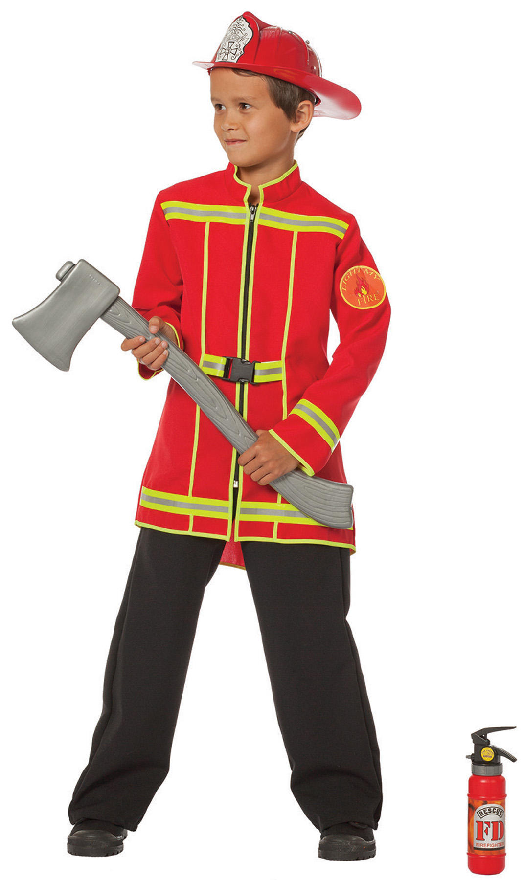 Brandweerjas rood (jongen)