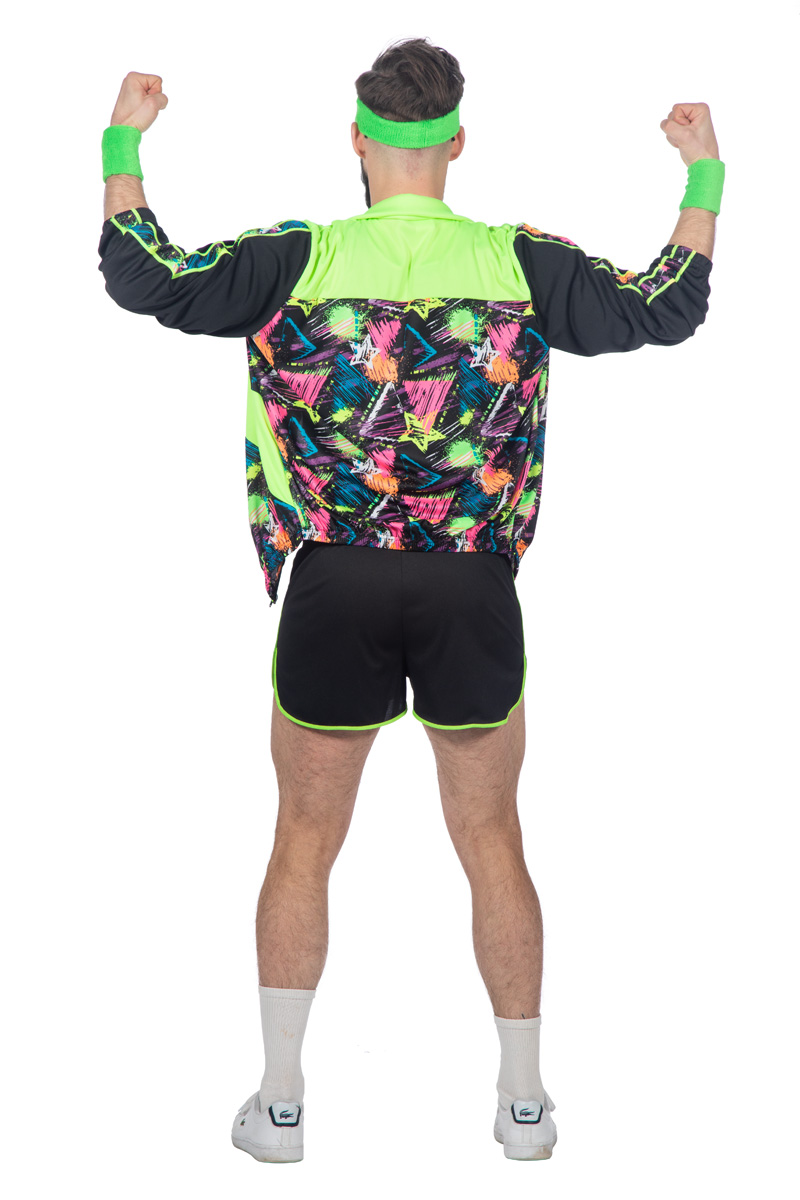 Retro Aerobic fitness outfit (V)