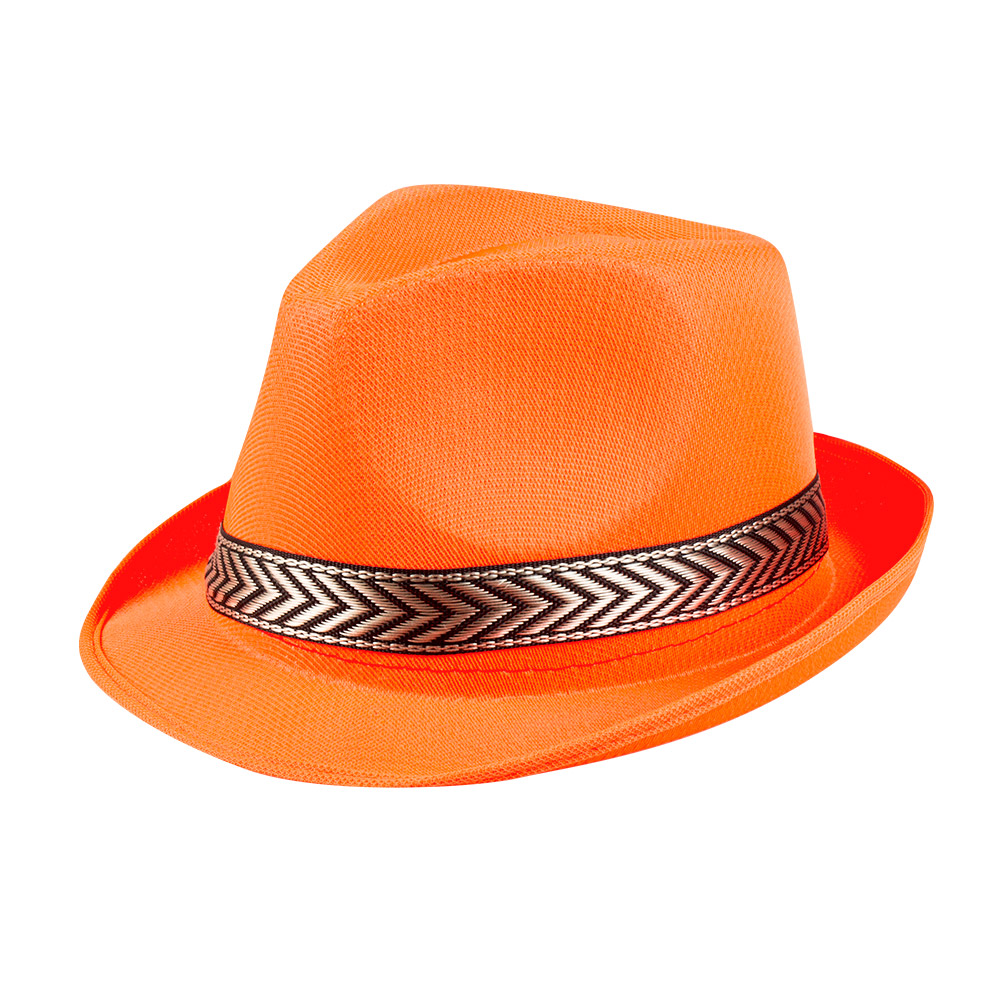 Hoed Funky neonoranje UV