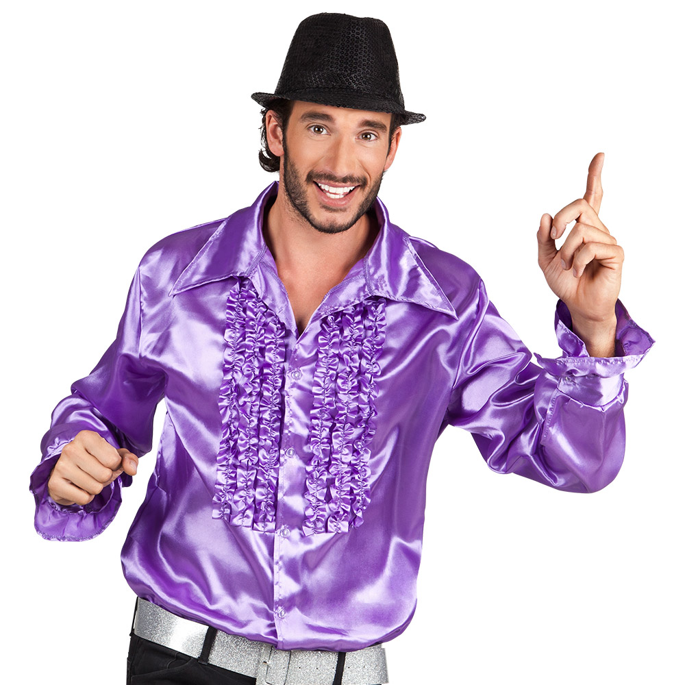 Partyshirt 8 kleuren ass. (M>XL)