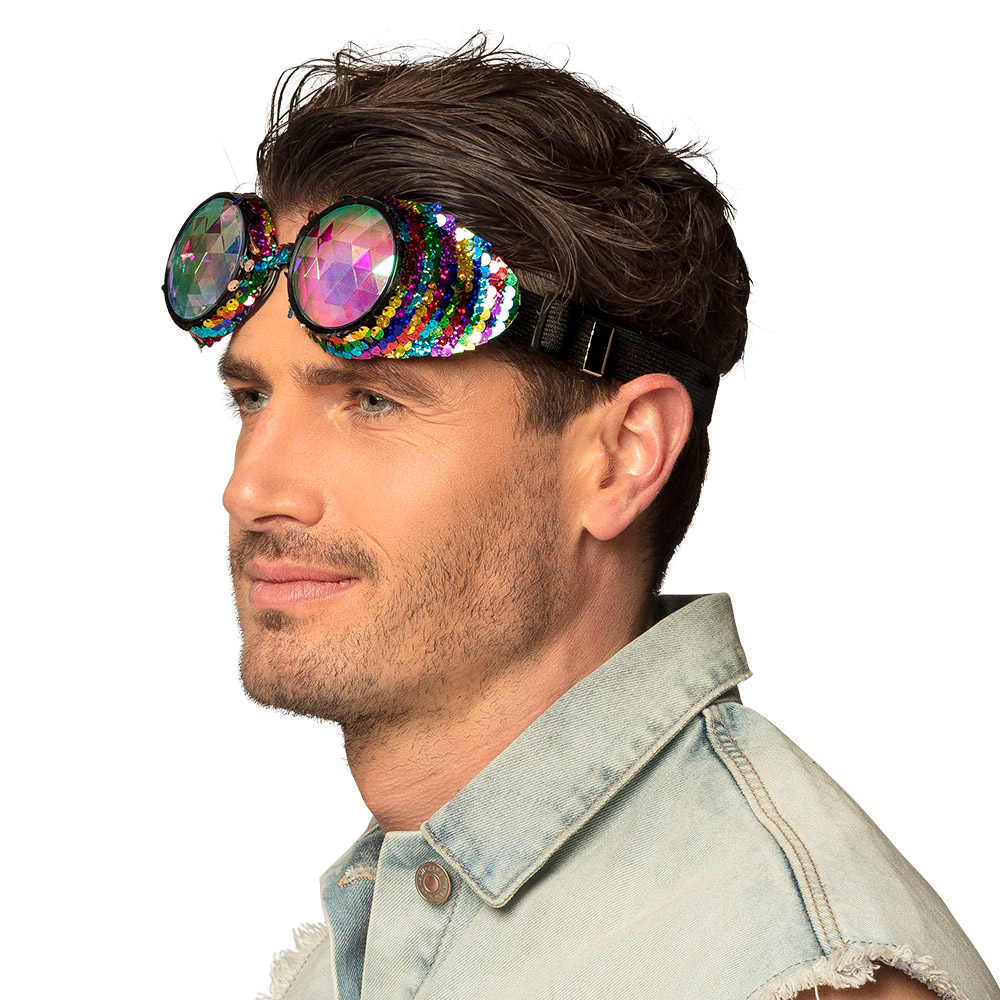 Partybril Mirage regenboog
