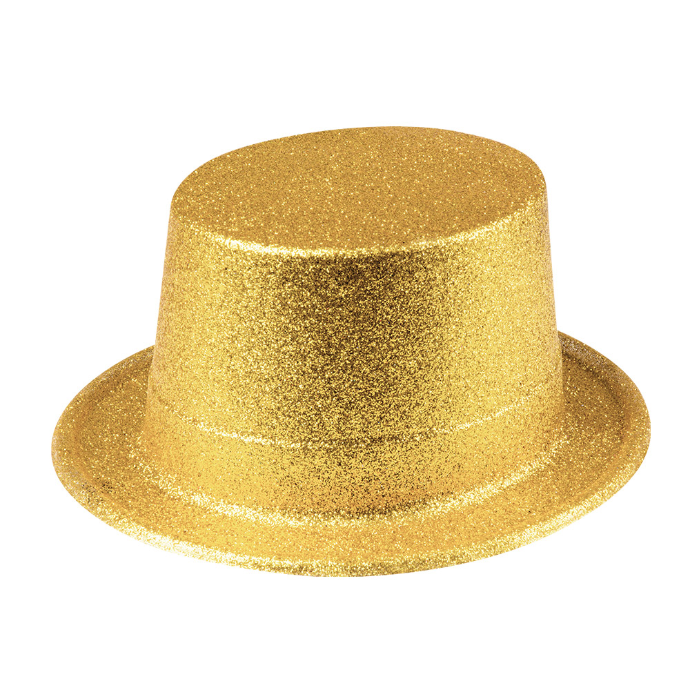 St. Hoed Glitter goud