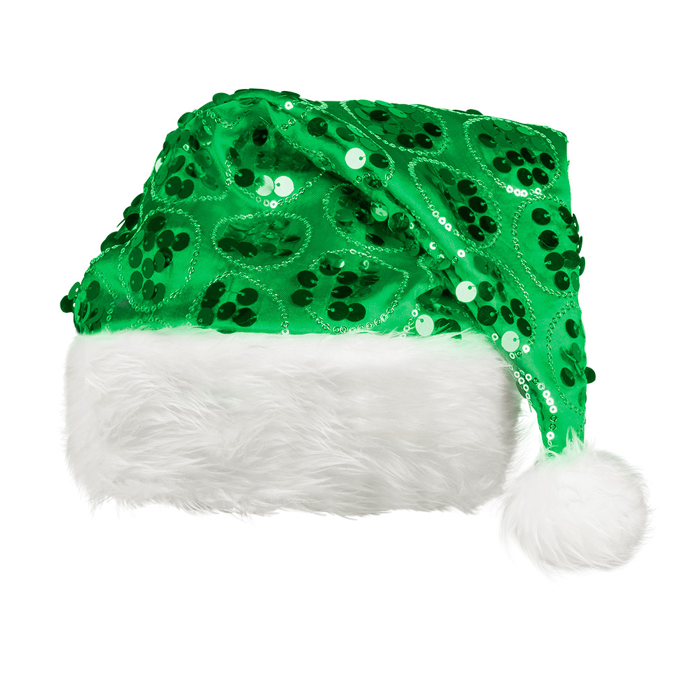 Kerstmuts Dangling 3 kleuren ass.