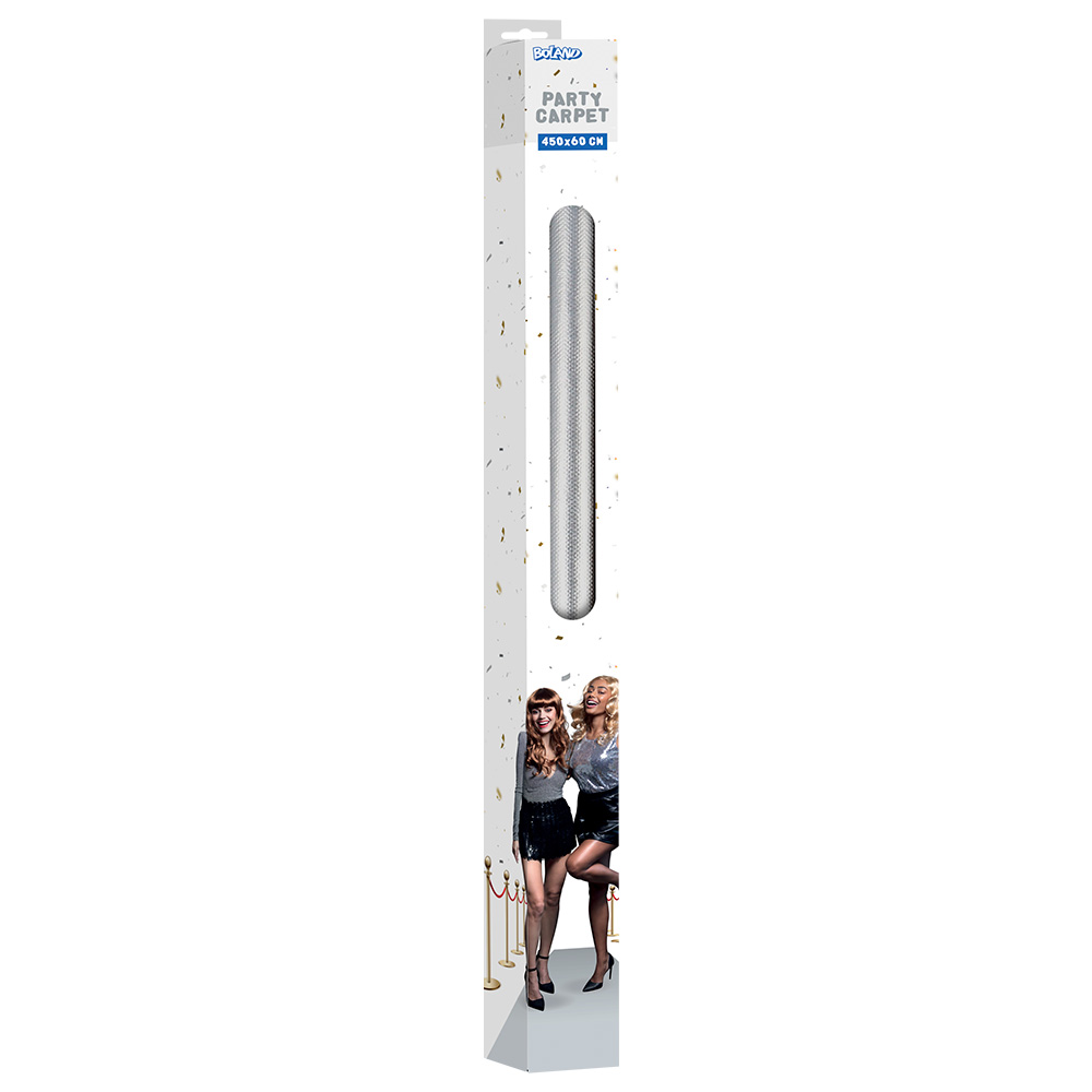 Loper zilver (450 x 60 cm)