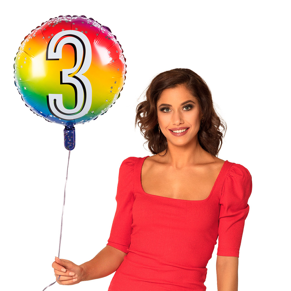 St. Folieballon '3' (Ø 45 cm)