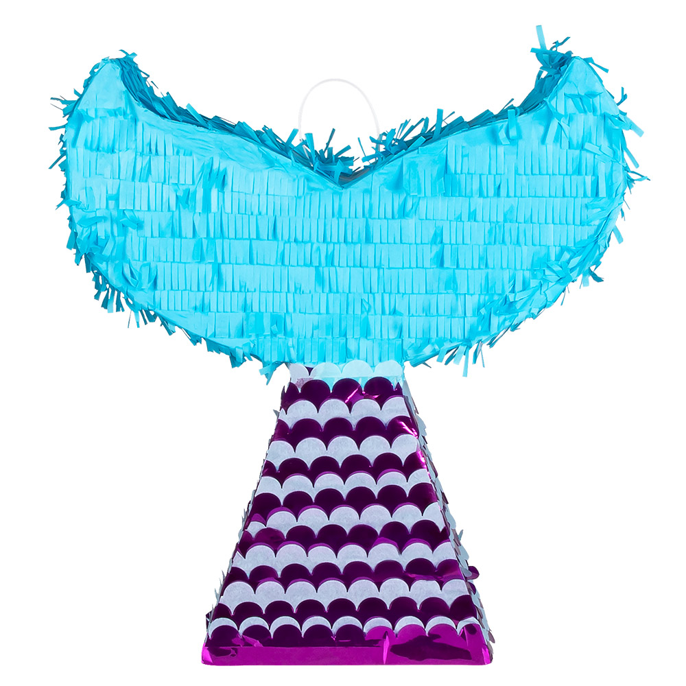 Piñata Zeemeerminnenstaart (45 x 40 x 9 cm)