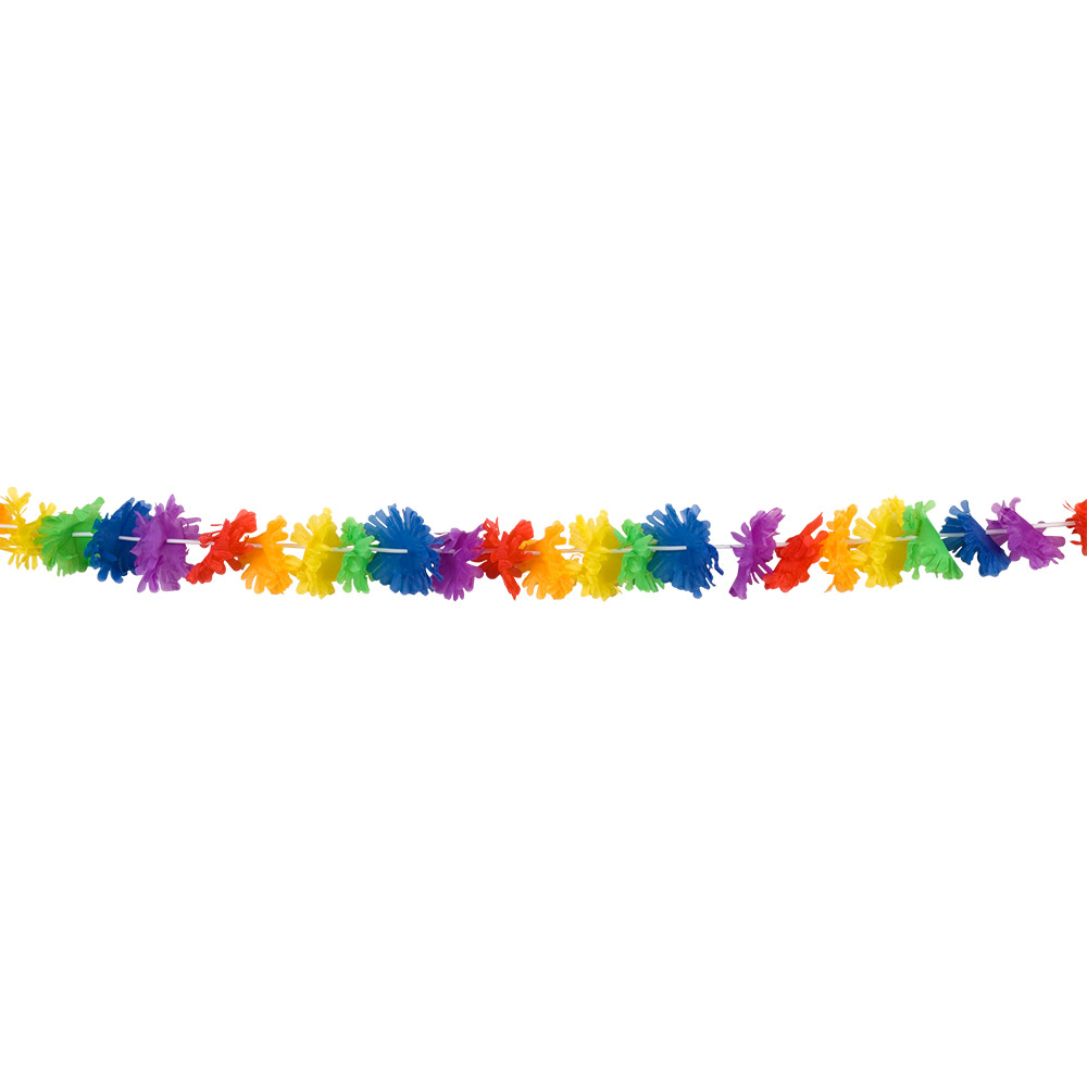 Polyester slinger Rainbow flowers (3 m)