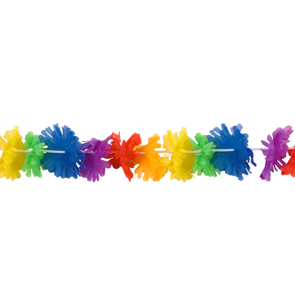 Polyester slinger Rainbow flowers (3 m)