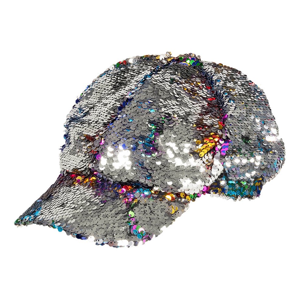 Pet Rainbow switch (omkeerbare pailletten regenboog/zilver)