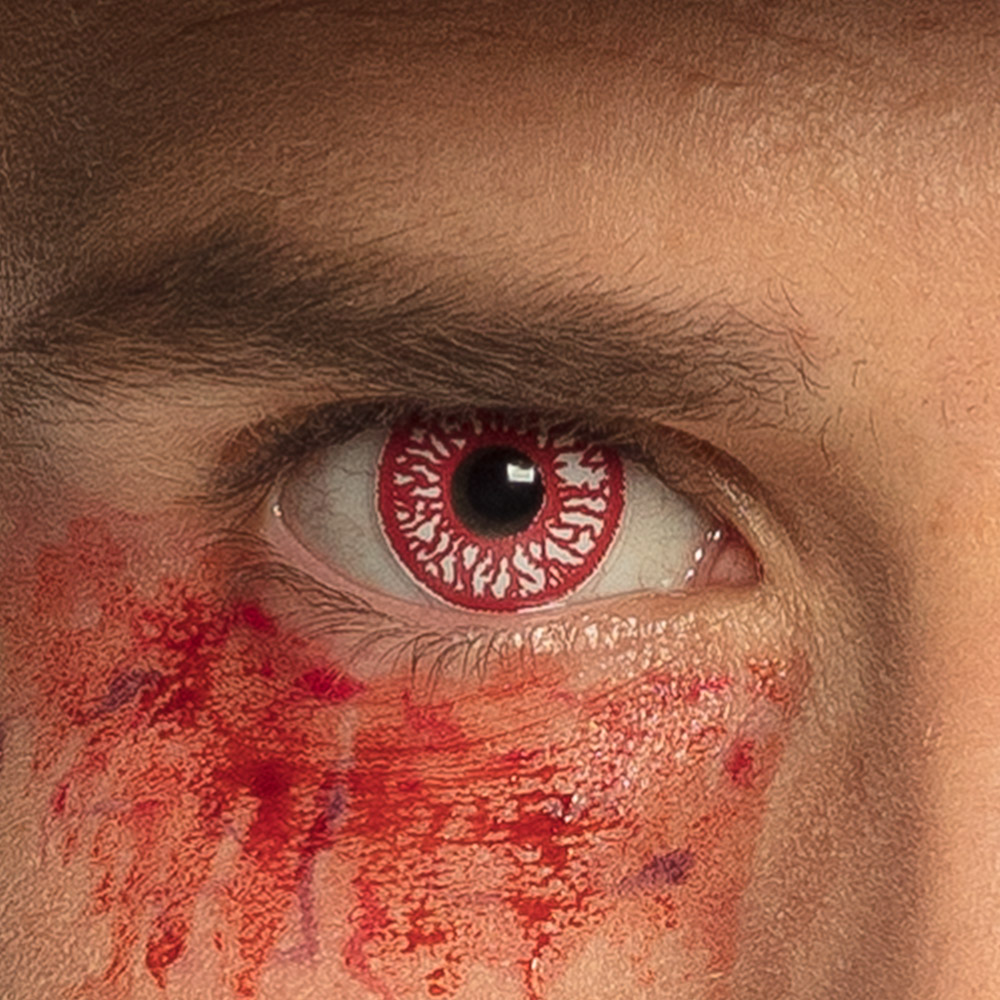 Paar weeklenzen Blood burst