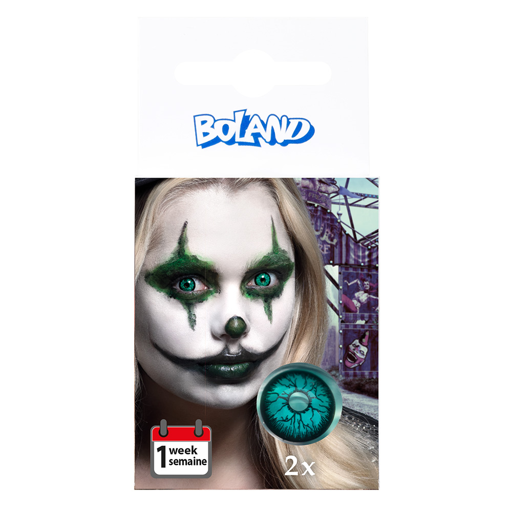 Paar weeklenzen Freaky clown