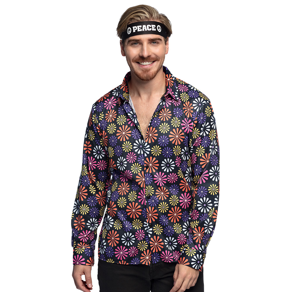 Shirt Flower power (L)
