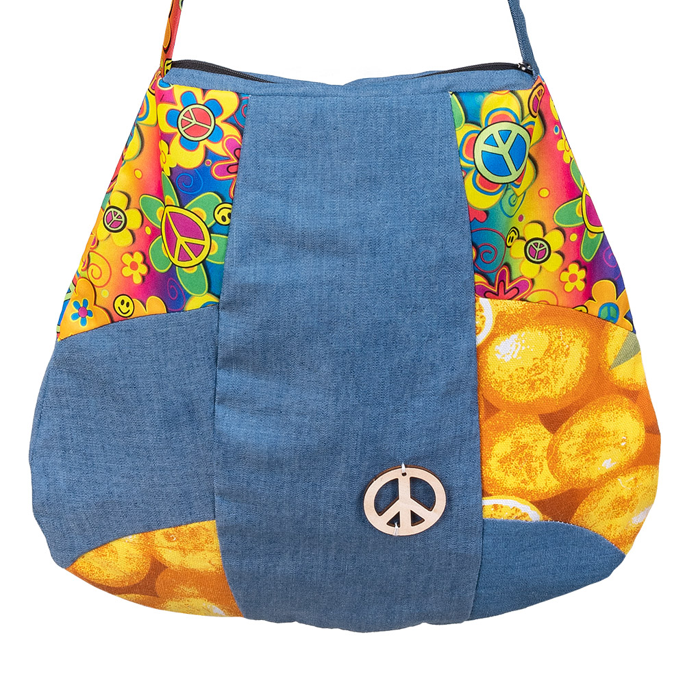 St. Schoudertas Hippie (40 x 40 cm)