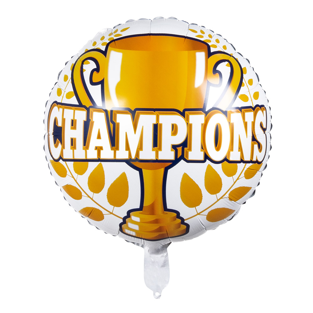 Folieballon 'Champions' (Ø 45 cm)