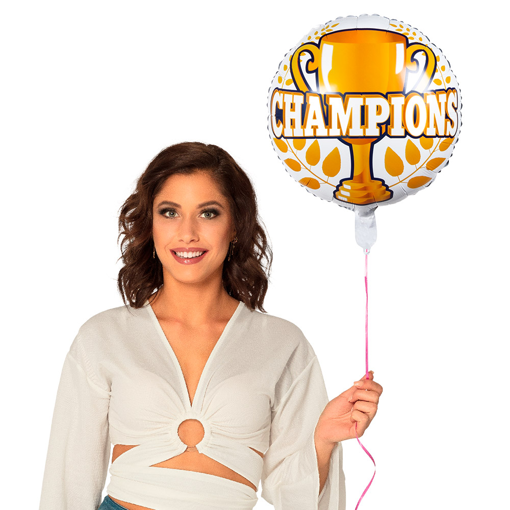 Folieballon 'Champions' (Ø 45 cm)