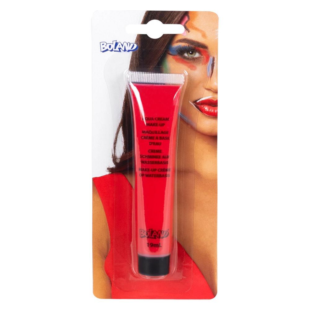 Tube make-up crème op waterbasis rood (19 ml)