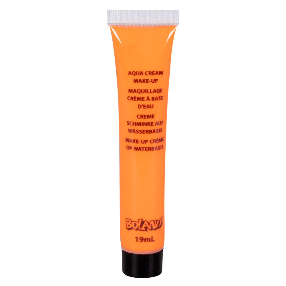 Tube schmink op waterbasis oranje (19 ml)