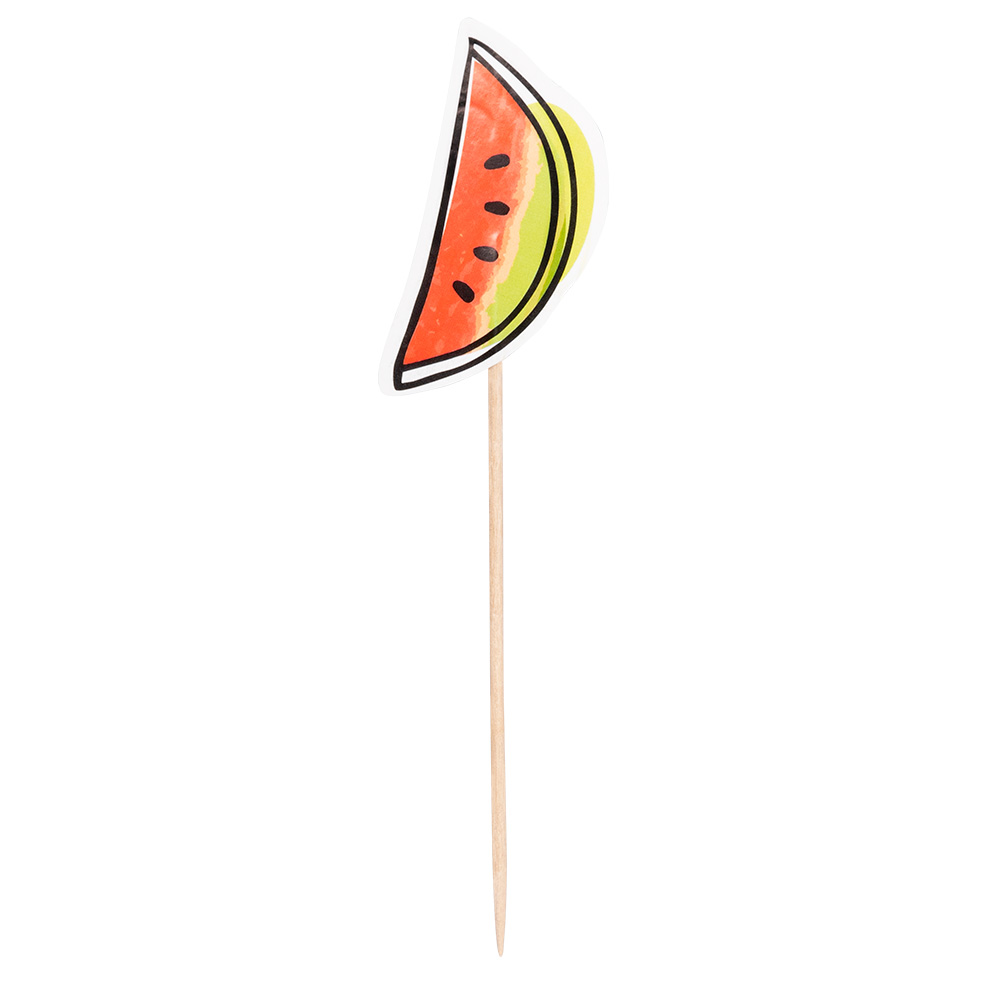 Set 12 cocktailprikkers Fruit (12 cm)