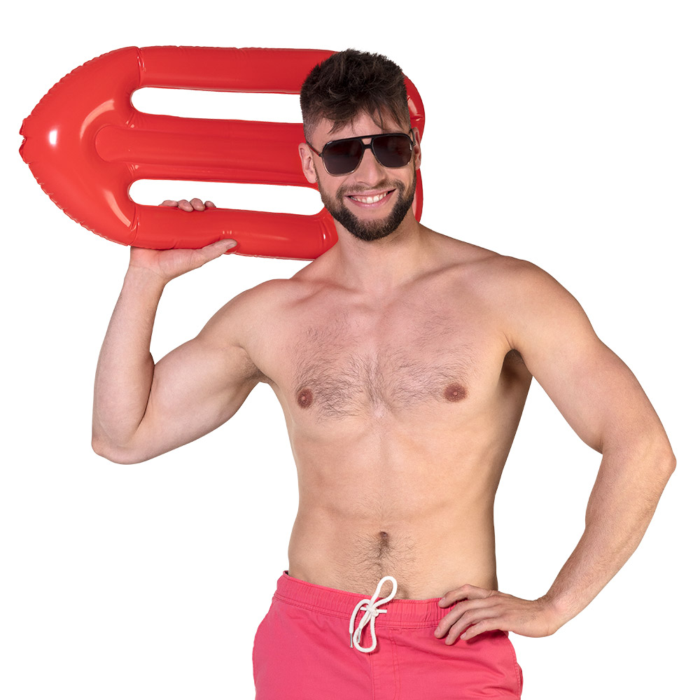 Opblaasbare reddingsplank (73 cm)