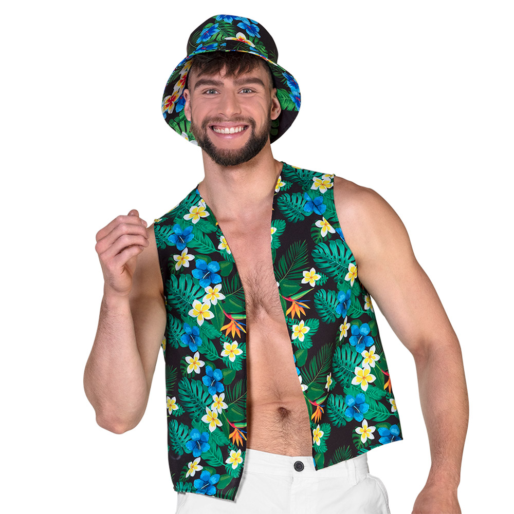 Set Toerist (hoed en gilet M/L)