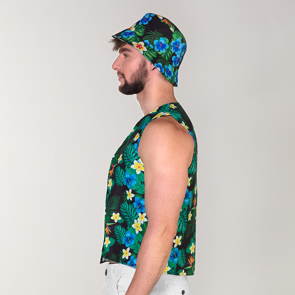 Set Toerist (hoed en gilet M/L)