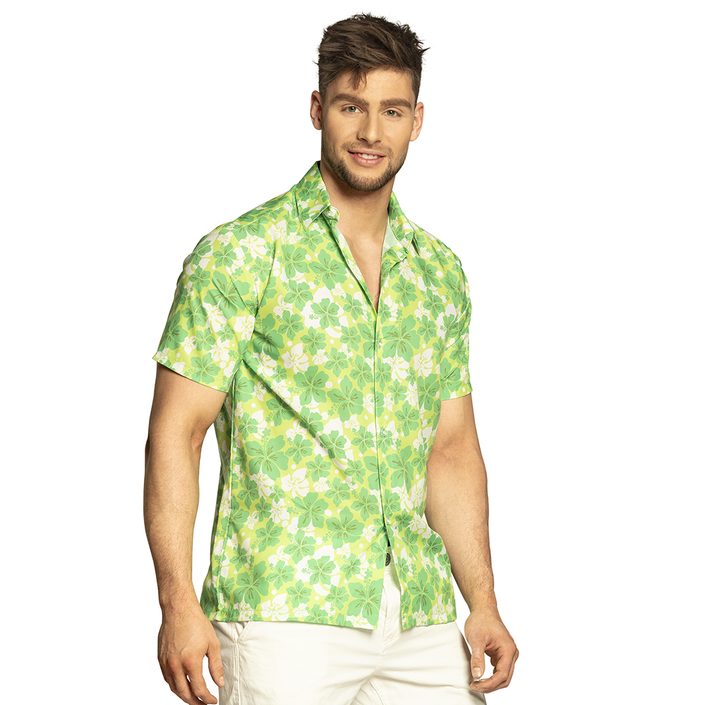 Shirt Hawaï 3 kleuren ass. (L)