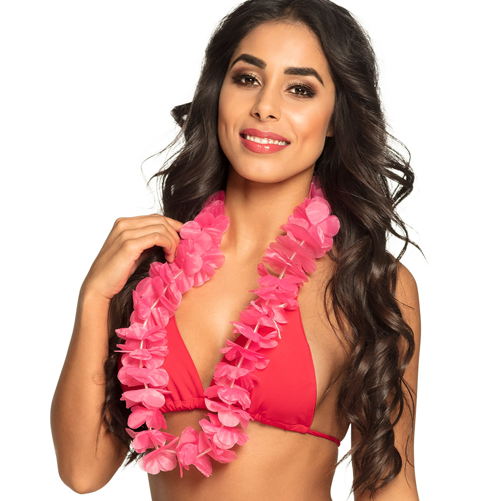 Hawaïkrans Ohana neonroze