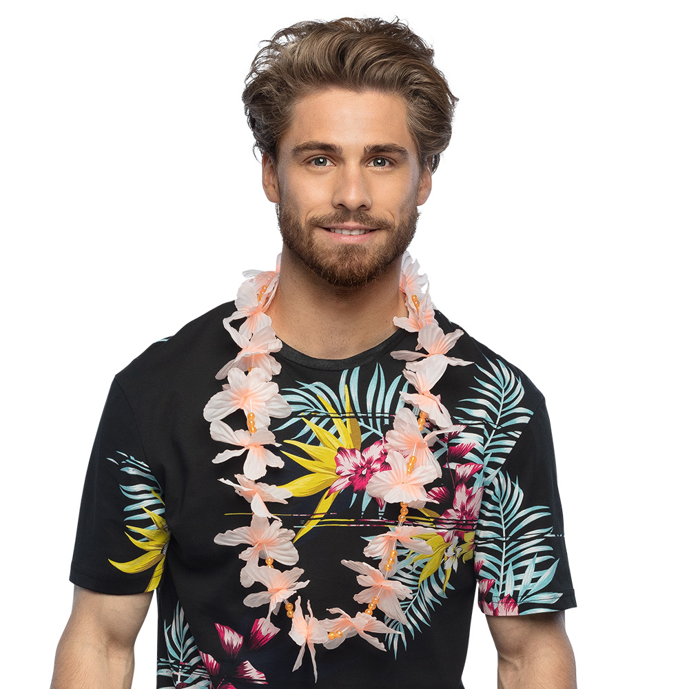 Hawaïkrans Lokahi met kraaltjes 4 ass.