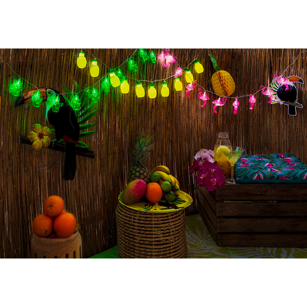 LED lichtsnoer Flamingo (140 cm)