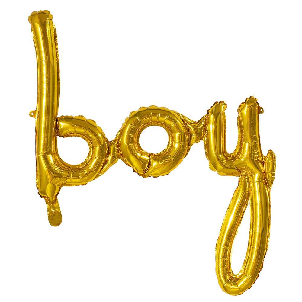 Folieballon 'Boy' (70 x 60 cm)