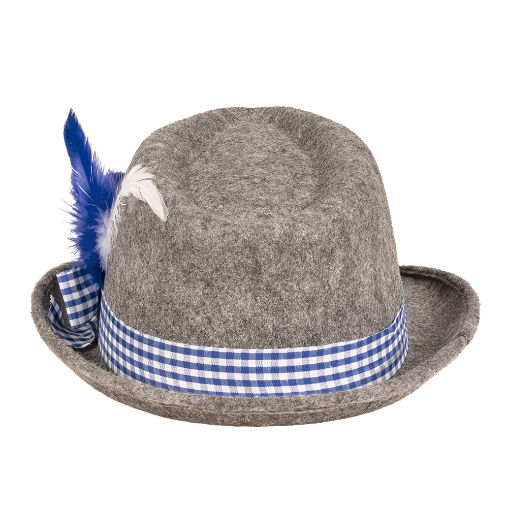Hoed Wiesn blauw