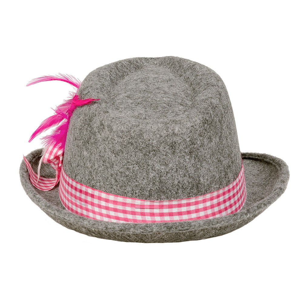 Hoed Wiesn roze