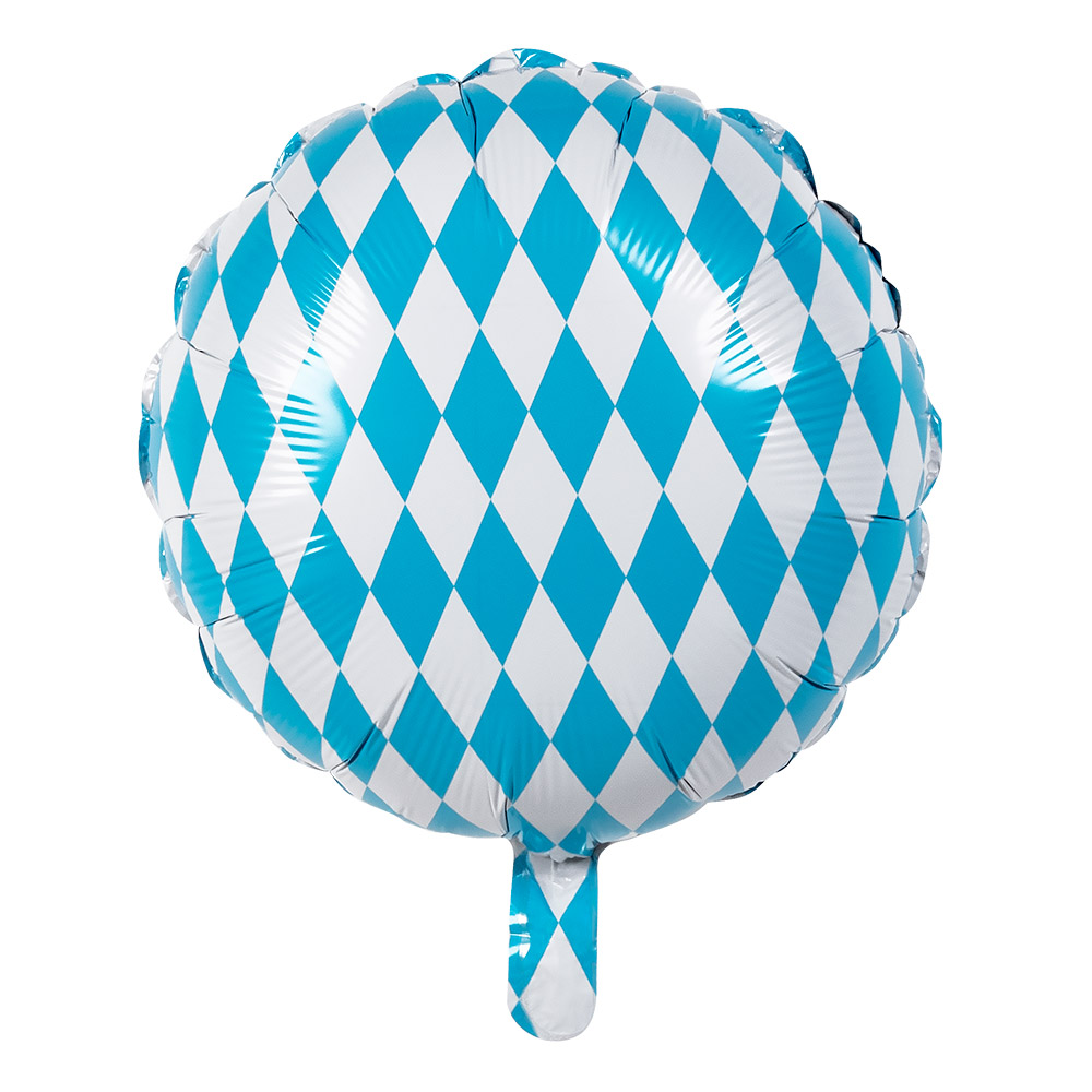 Folieballon Beieren dubbelzijdig (Ø 45 cm)