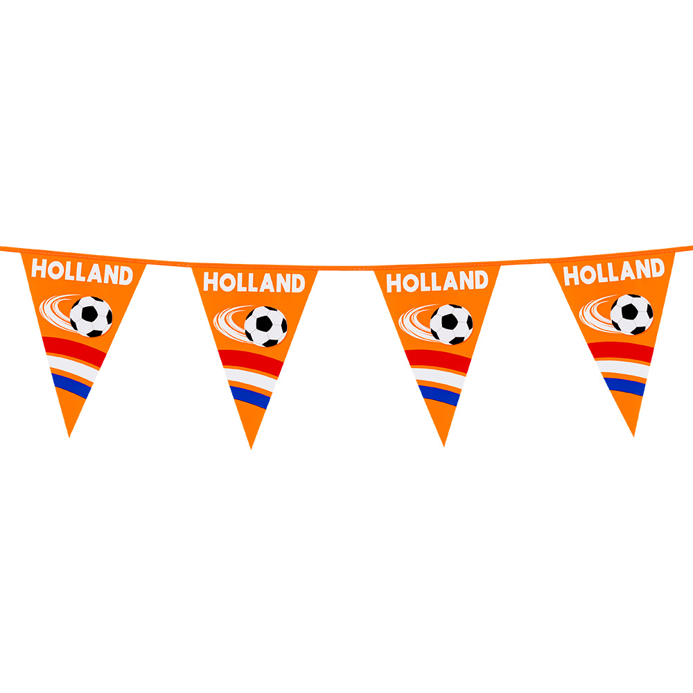 PE vlaggenlijn 'Holland' (30 x 20 cm, 6 m)