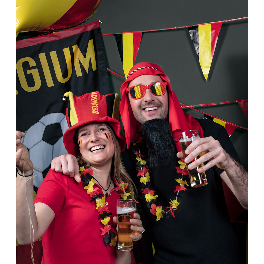 Polyester vlag 'Belgium' (90 x 150 cm)
