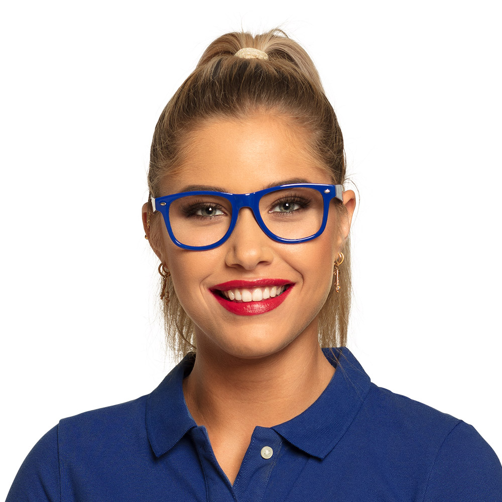 Set 4 Partybrillen Les Bleus