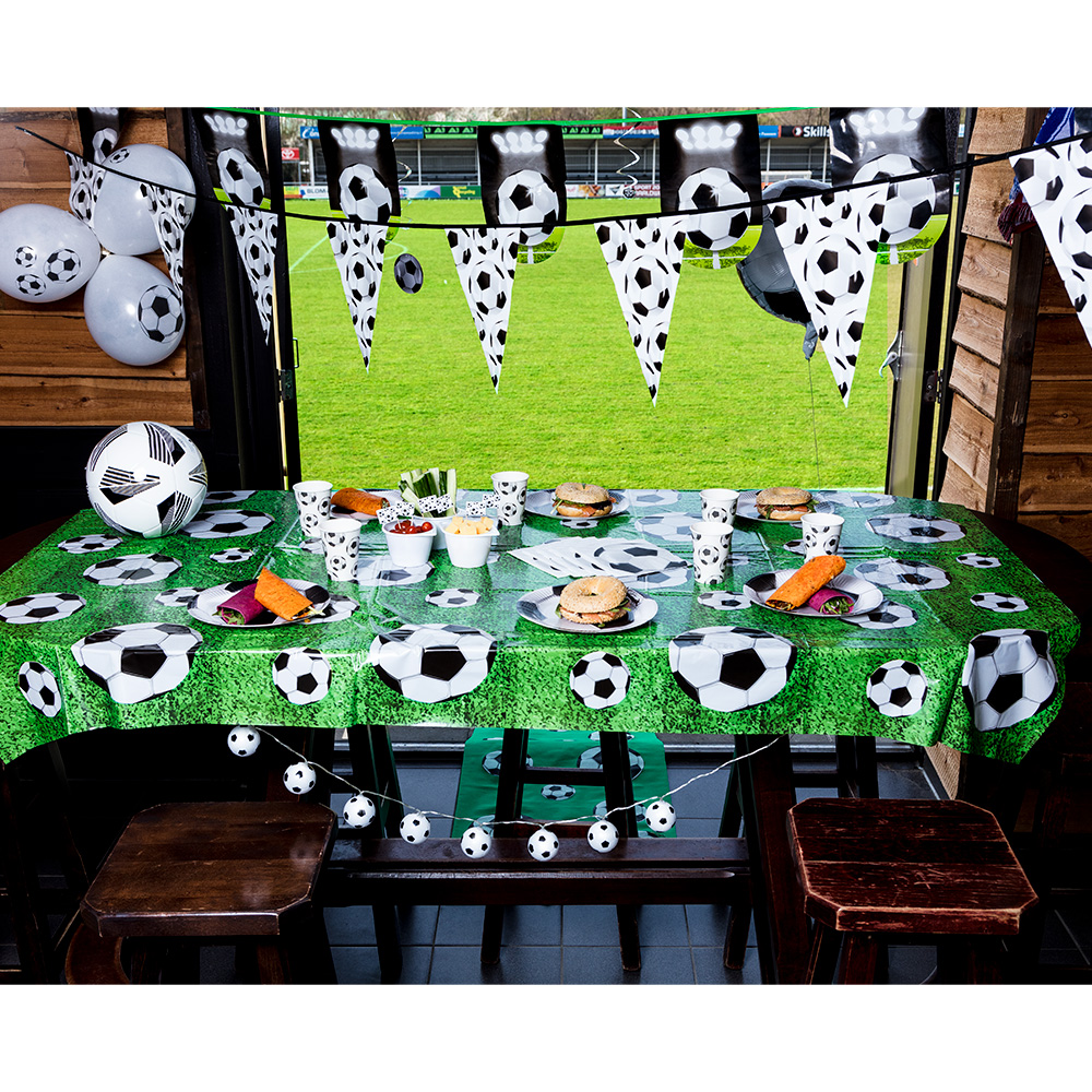 St. Folieballon Voetbal dubbelzijdig (Ø 45 cm)