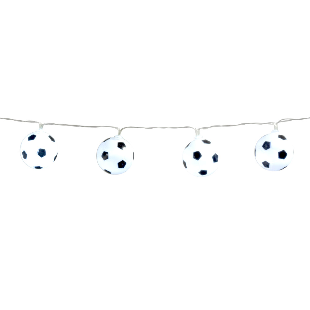 LED lichtsnoer Voetbal (140 cm, Ø 5 cm)