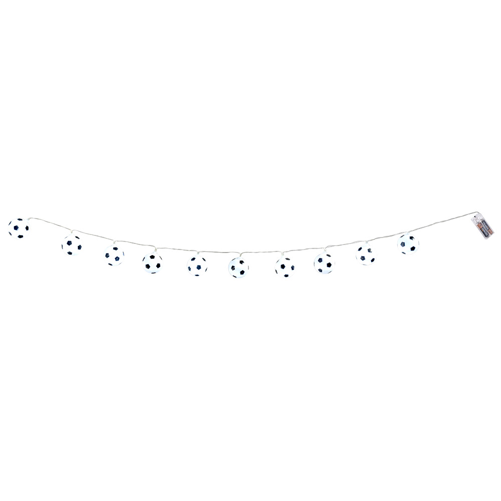 LED lichtsnoer Voetbal (140 cm, Ø 5 cm)