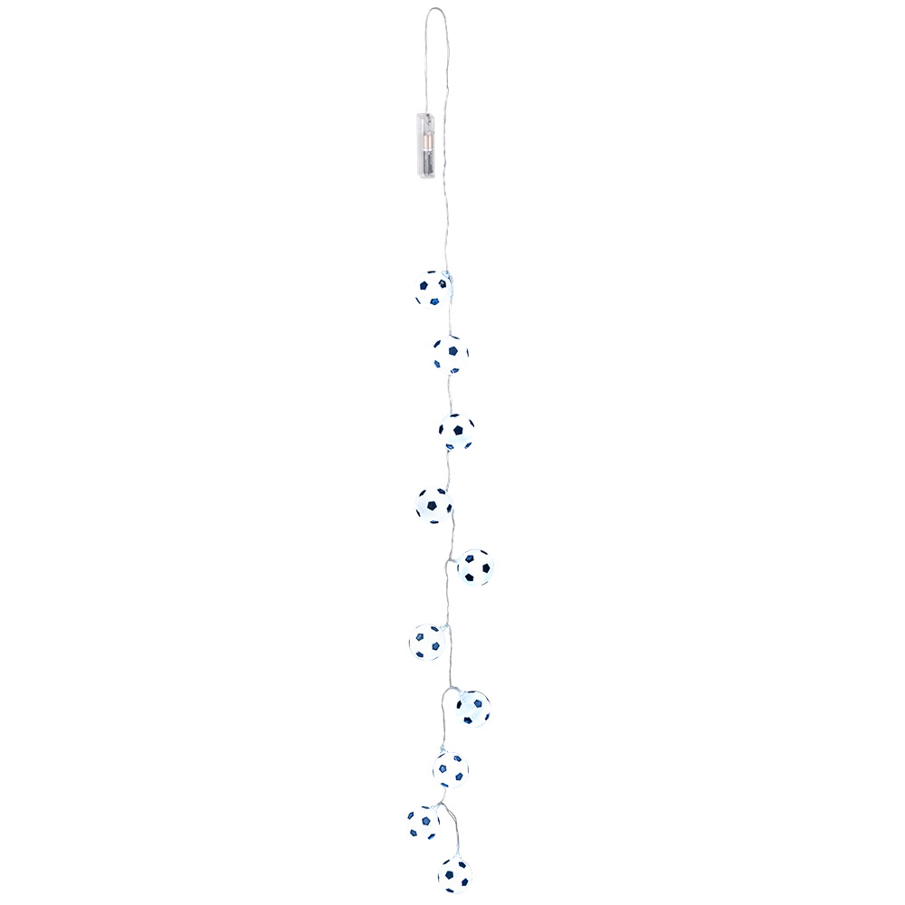 LED lichtsnoer Voetbal (140 cm, Ø 5 cm)
