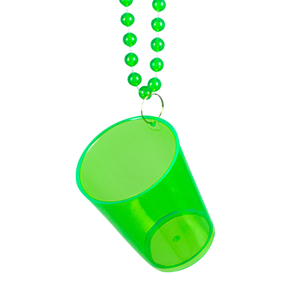 Ketting Shotglaasje 4 kleuren ass.
