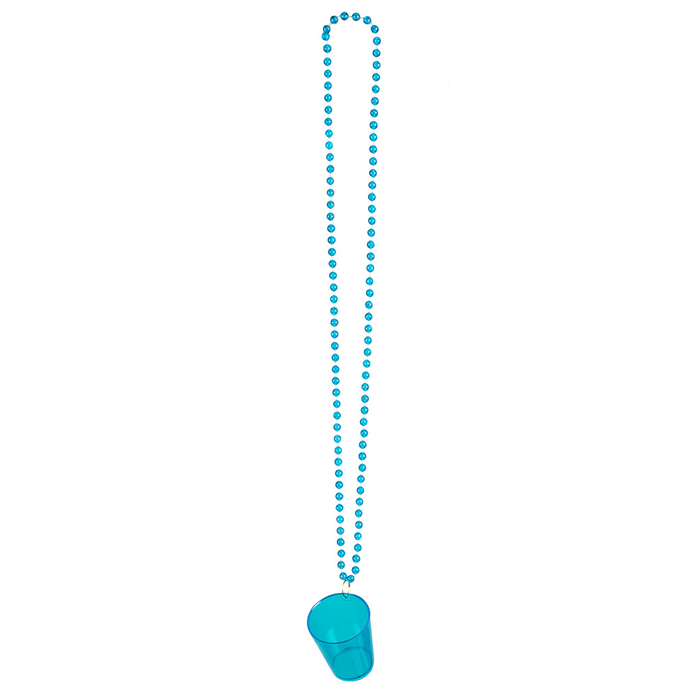 Ketting Shotglaasje 4 kleuren ass.