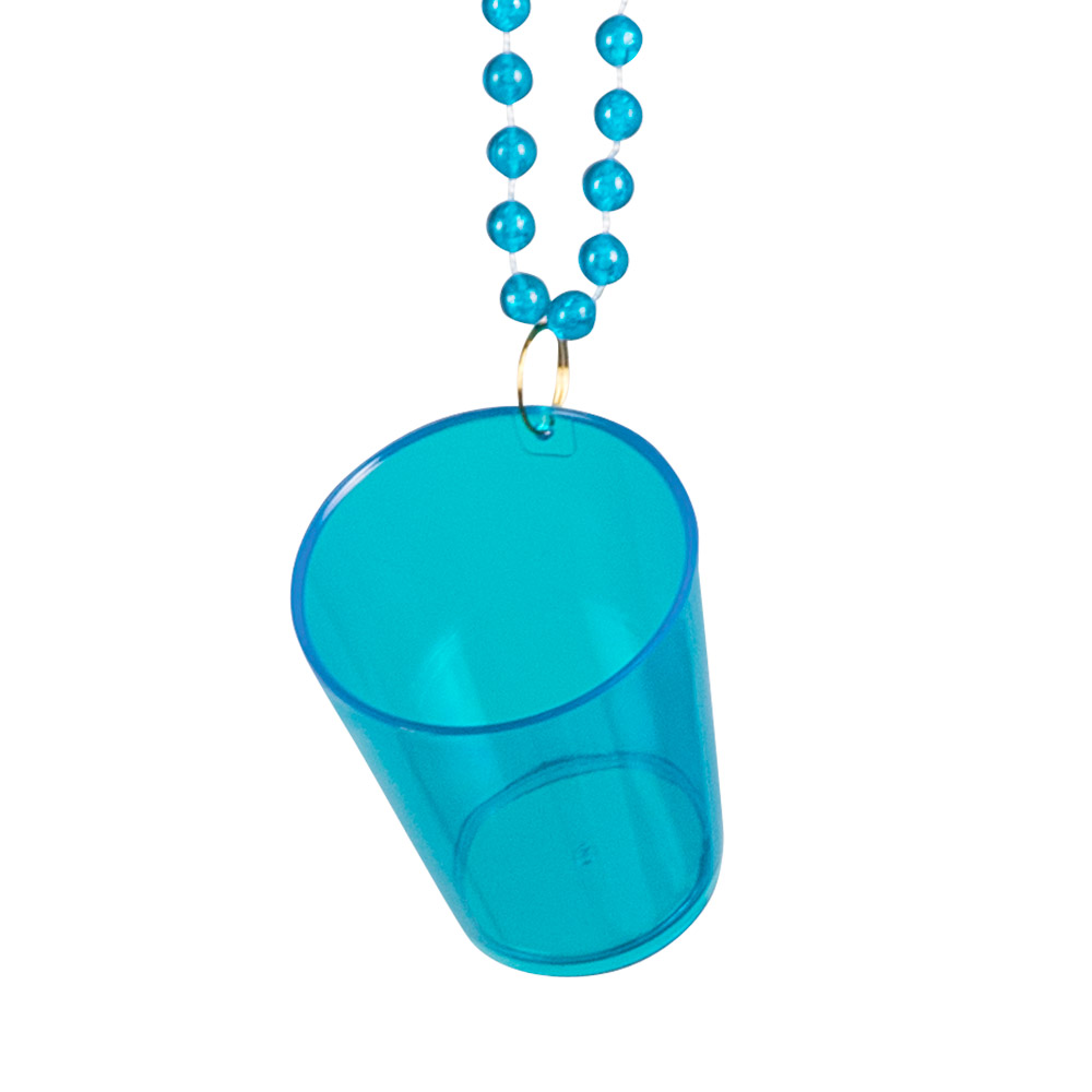 Ketting Shotglaasje 4 kleuren ass.