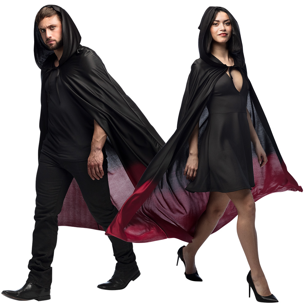Cape Fade zwart/rood (170 cm)