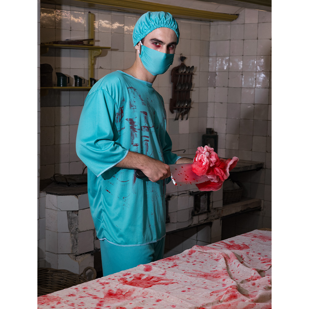Polyester tafelkleed Bloody deluxe (150 x 180 cm)